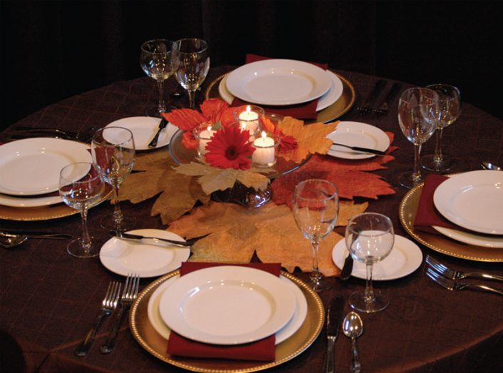 Autumn Table Setting