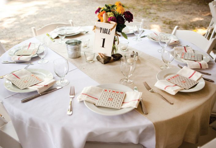 Round Wedding Table