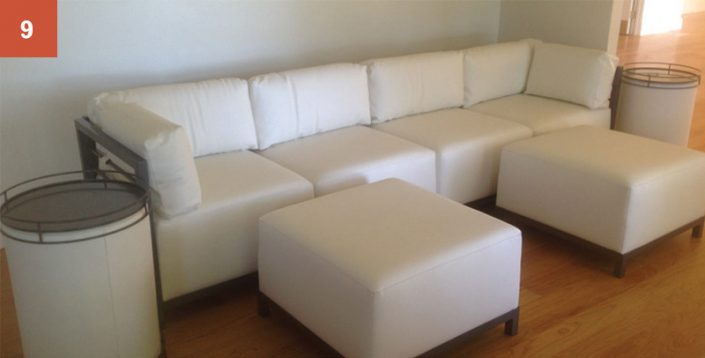 Couch and Ottoman