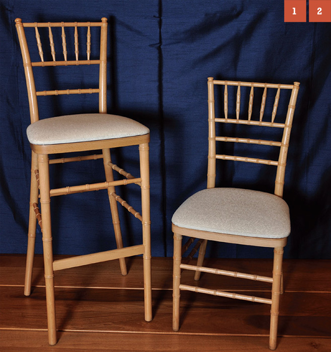Chiavari Chair and Bar stool