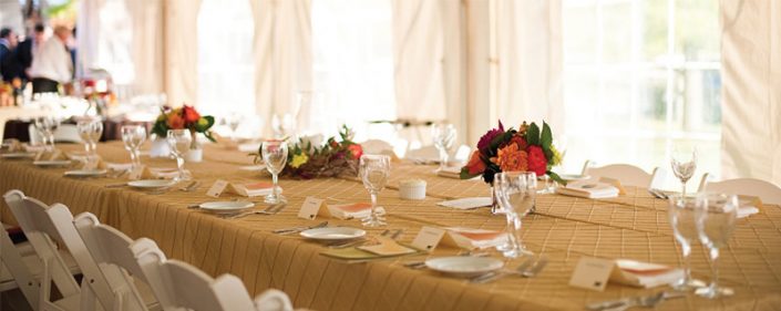 Rectangular Wedding Table